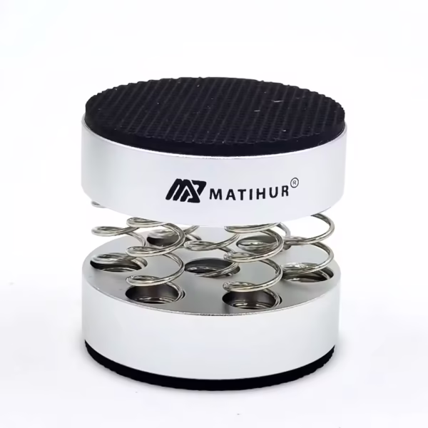 Almohadilla amortiguadora de resorte para audiófilos, soporte HIFI (4 piezas)